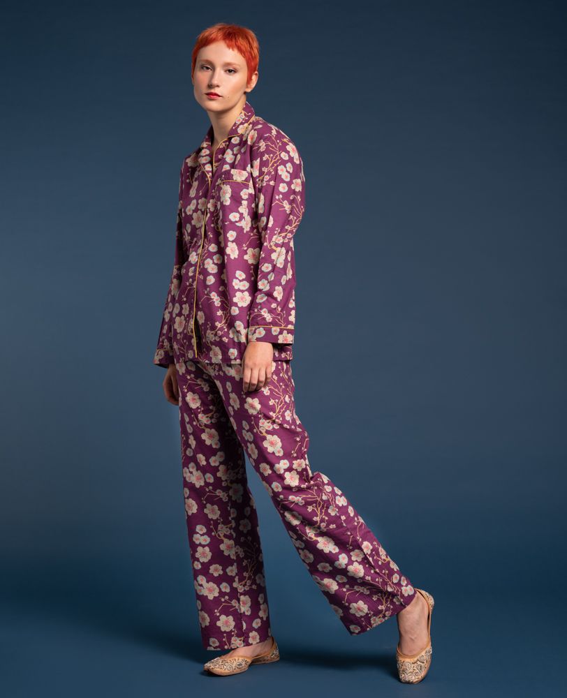 Pyjama pour femme MAUVE Les Touristes