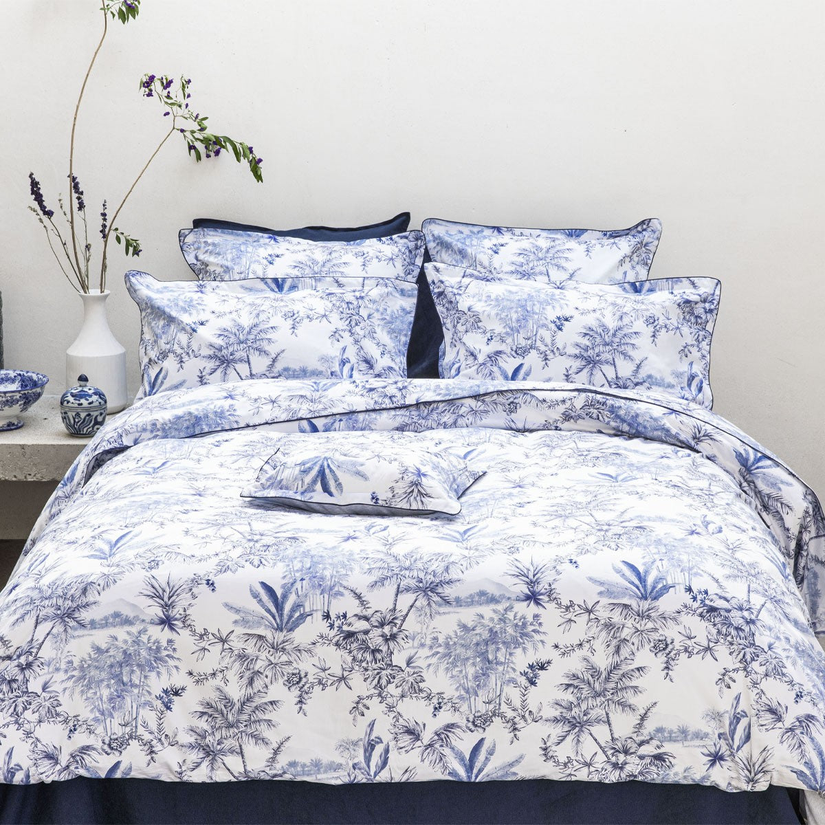 Housse de couette Rivages Porcelaine Turpault