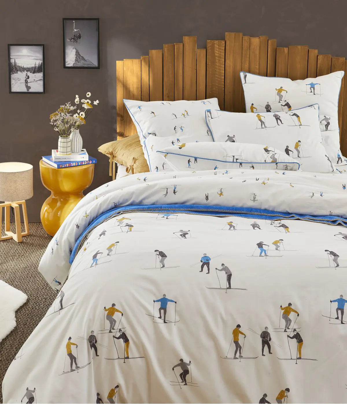 Set Housse de couette et taies d'oreiller Snow