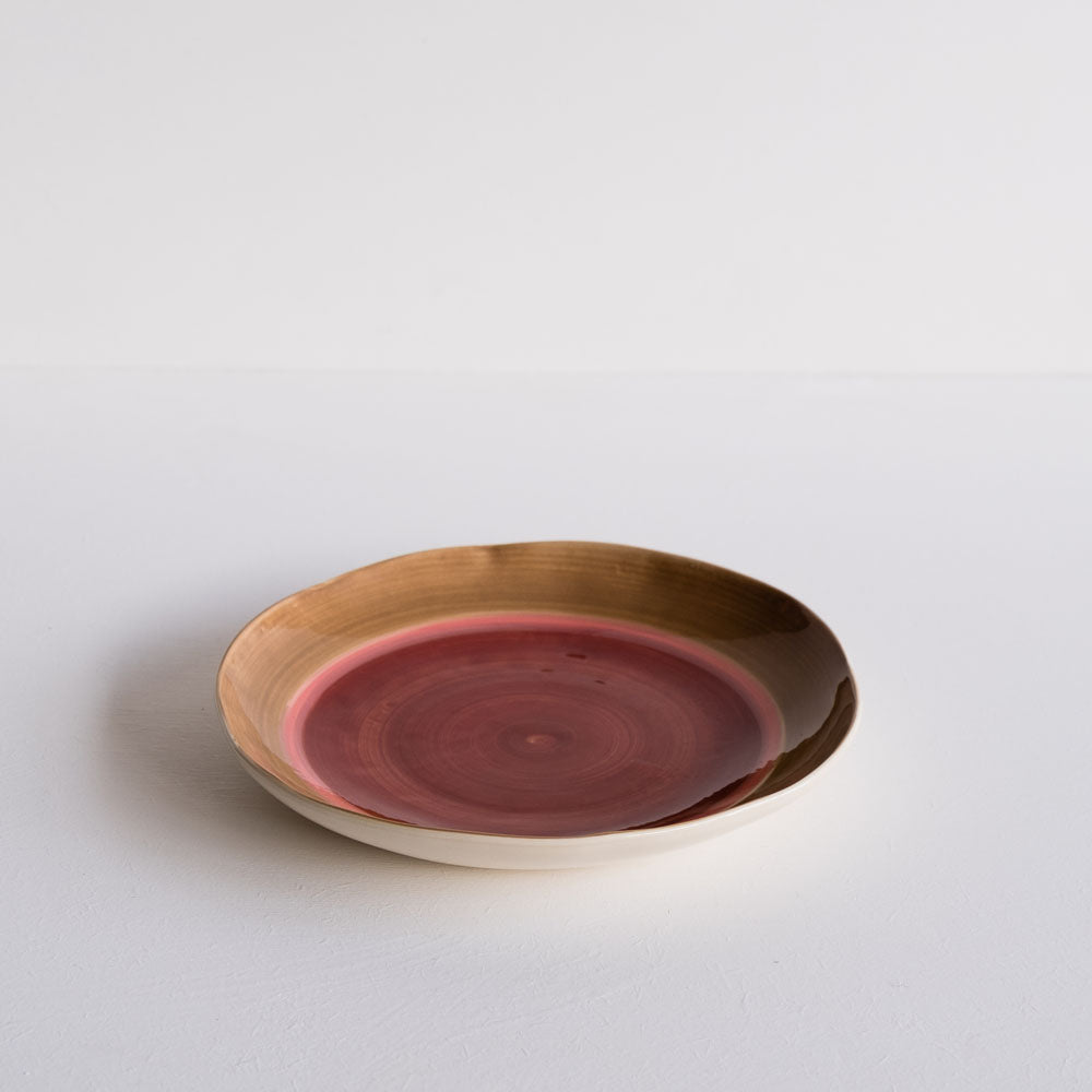 Assiette Musango tri colours