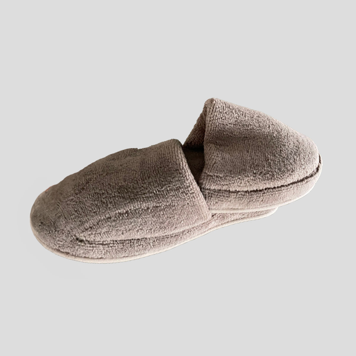 Pantoufles de bain velours et éponge - Main Image