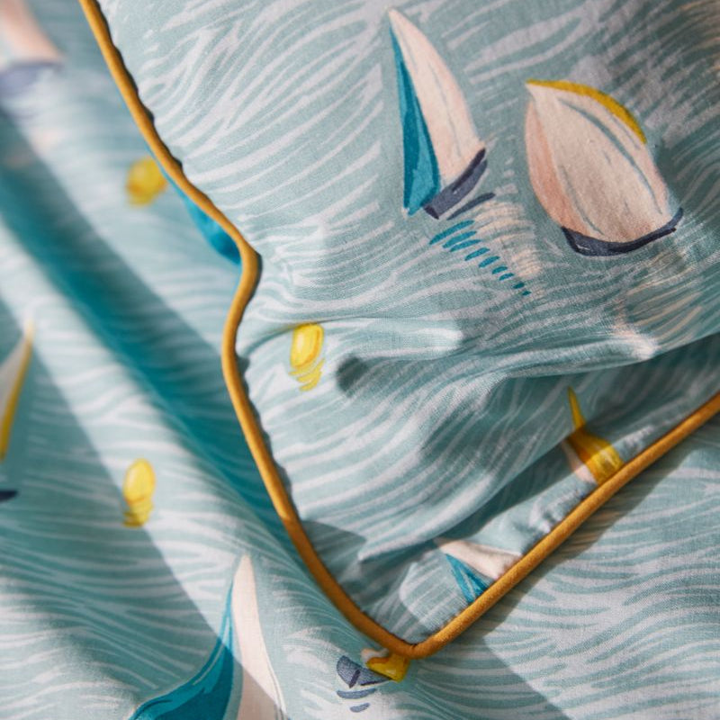 Set de 2 Taies d'oreiller Au Large by Sylvie Thiriez