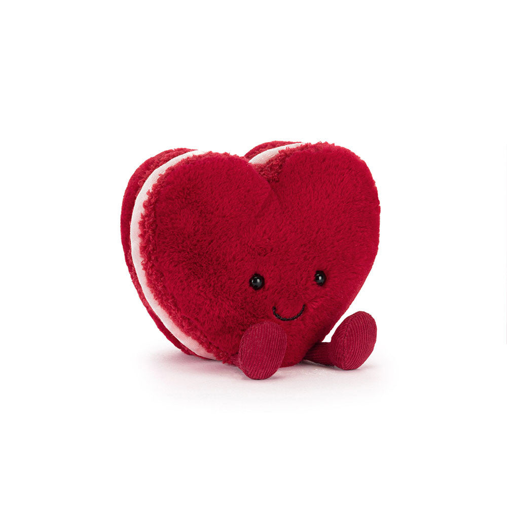 Amuseables Arlette Heart macaron Red by Jellycat