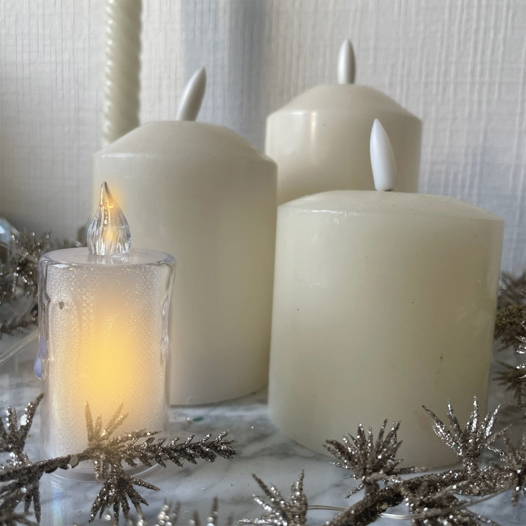 Bougies déco LED à piles