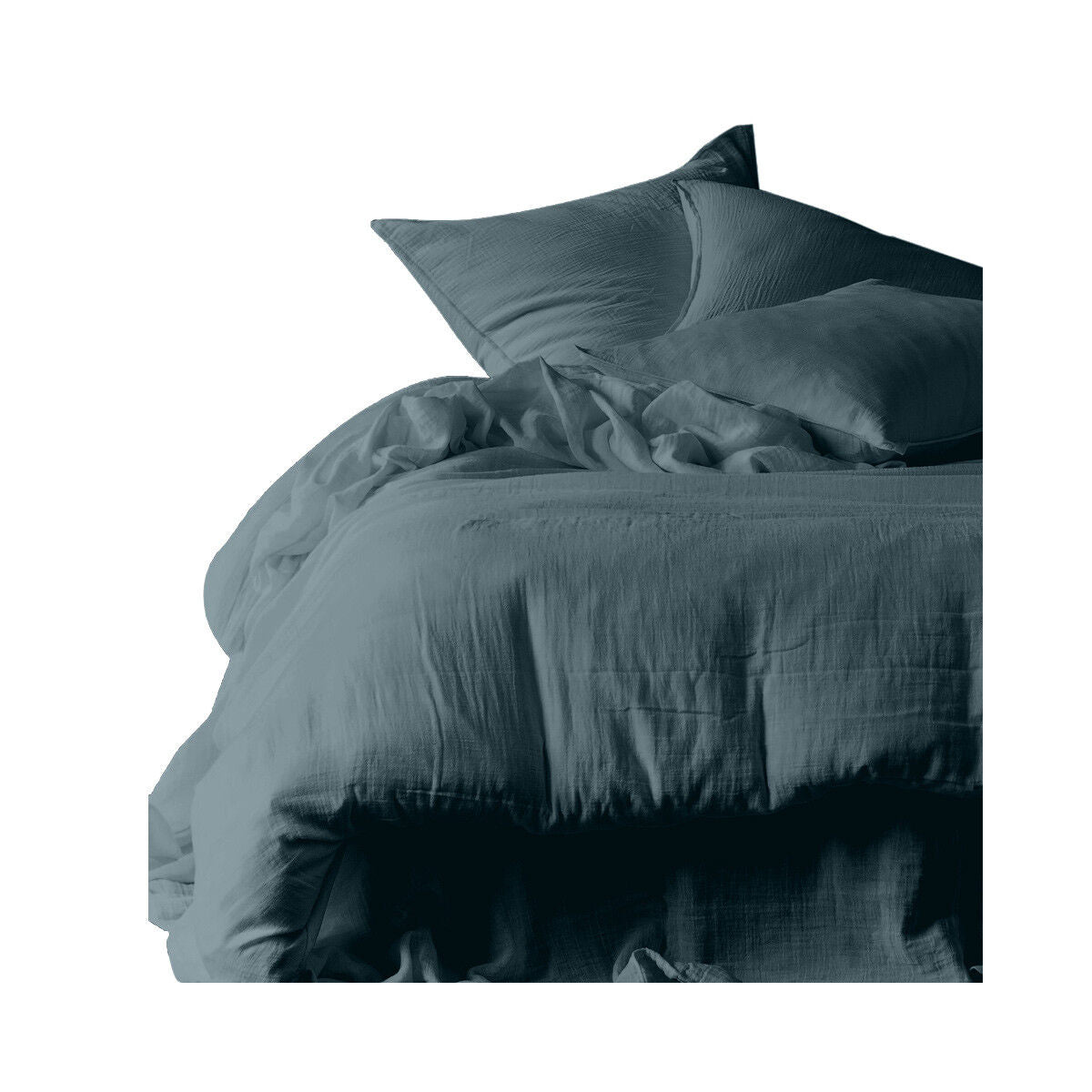 Housse de couette en double voile de coton Dili