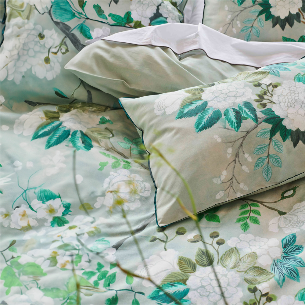 Taie d'oreiller Fleur Orientale Designer Guild