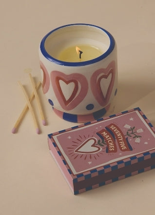 Allumettes Heart A Dopo Boîte de 75 pièces