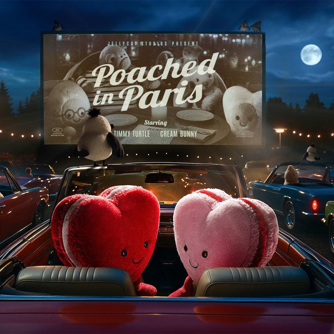 Amuseables Colette Heart macaron Pink by Jellycat