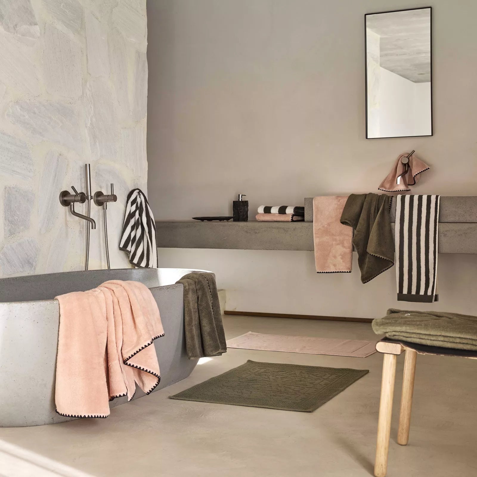 Tapis en Coton KYMI by Haomy