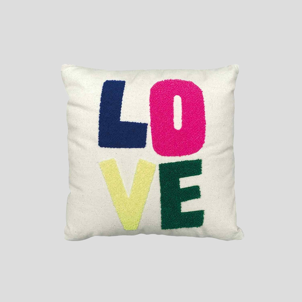 Coussin décoration Love 40x40cm