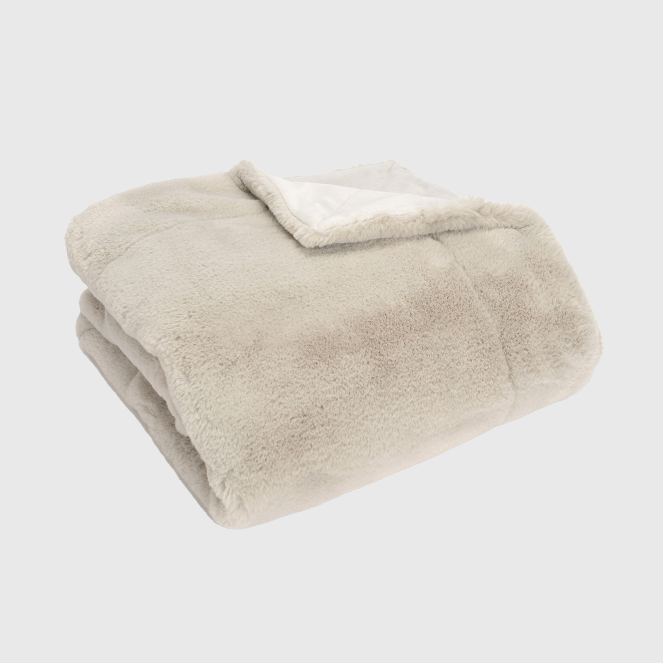 Plaid Polaire en Fausse Fourrure
