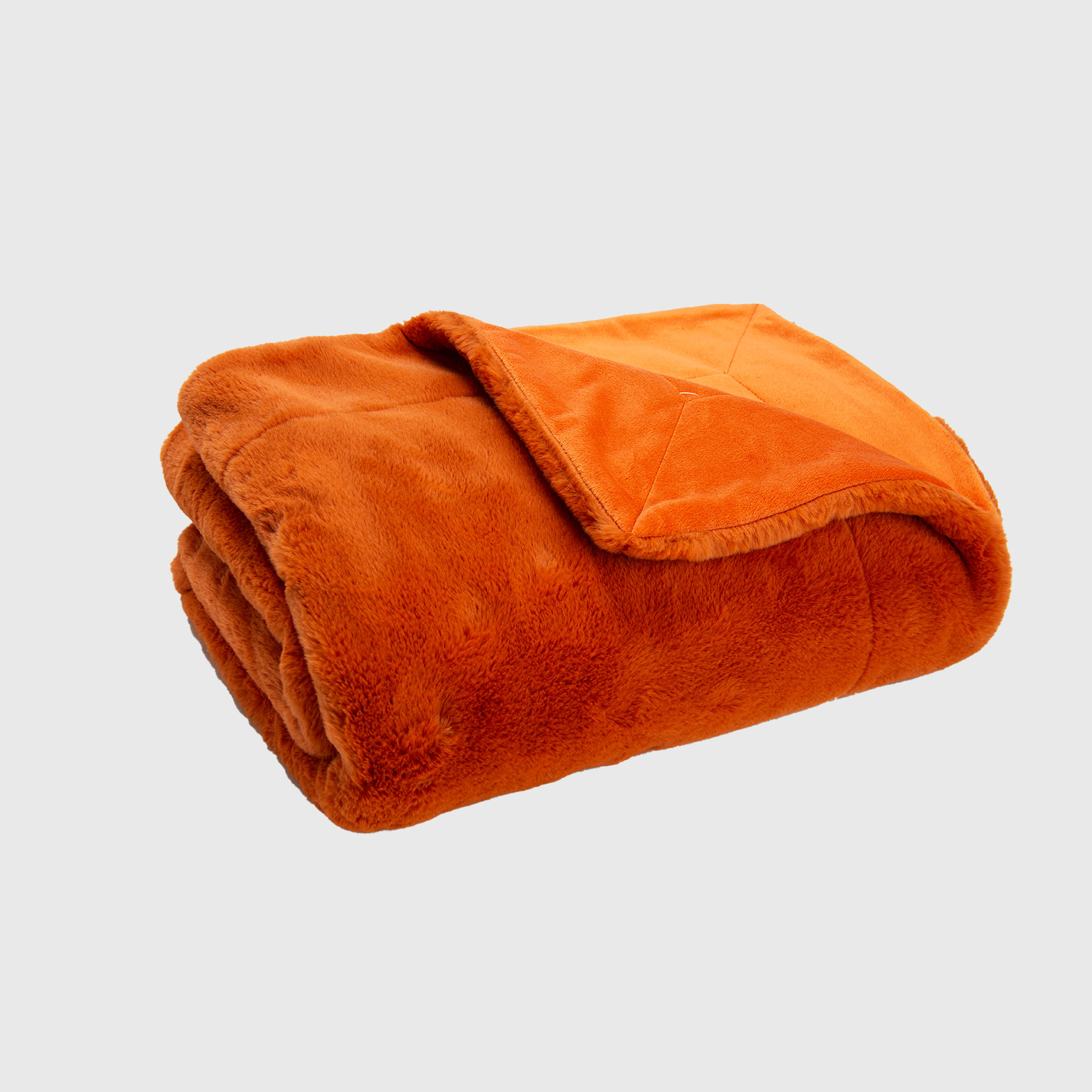 Plaid Polaire en Fausse Fourrure