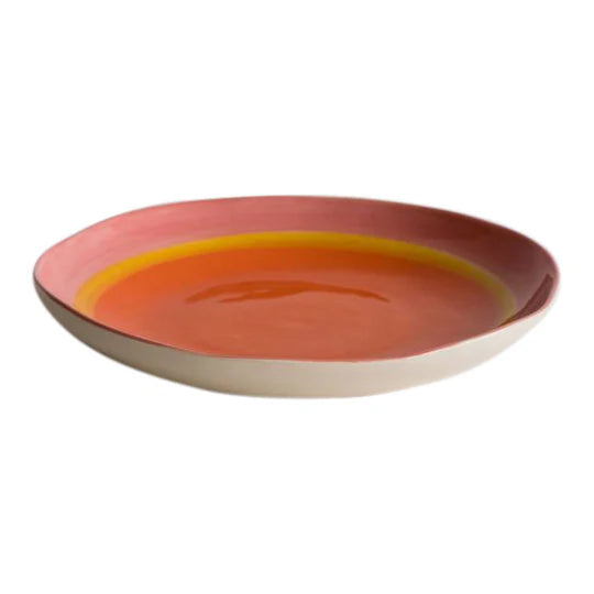 Assiette  Musango tri colours