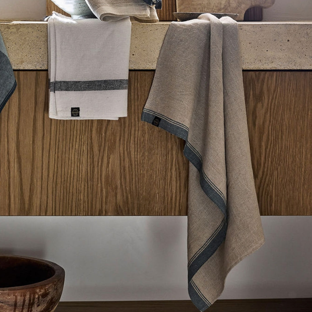 Torchons en lin lavé Havana by Haomy