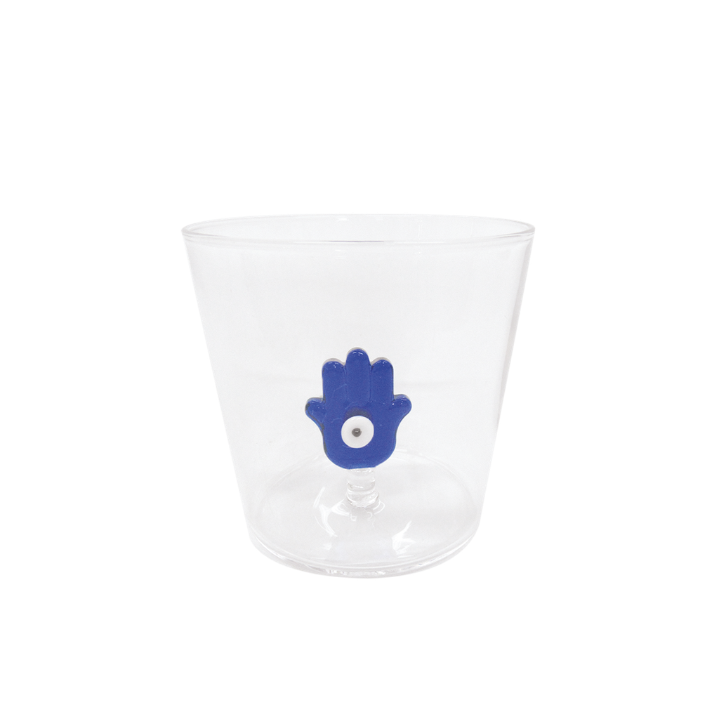 Set de 2 verres gobelets bleu by Opjet