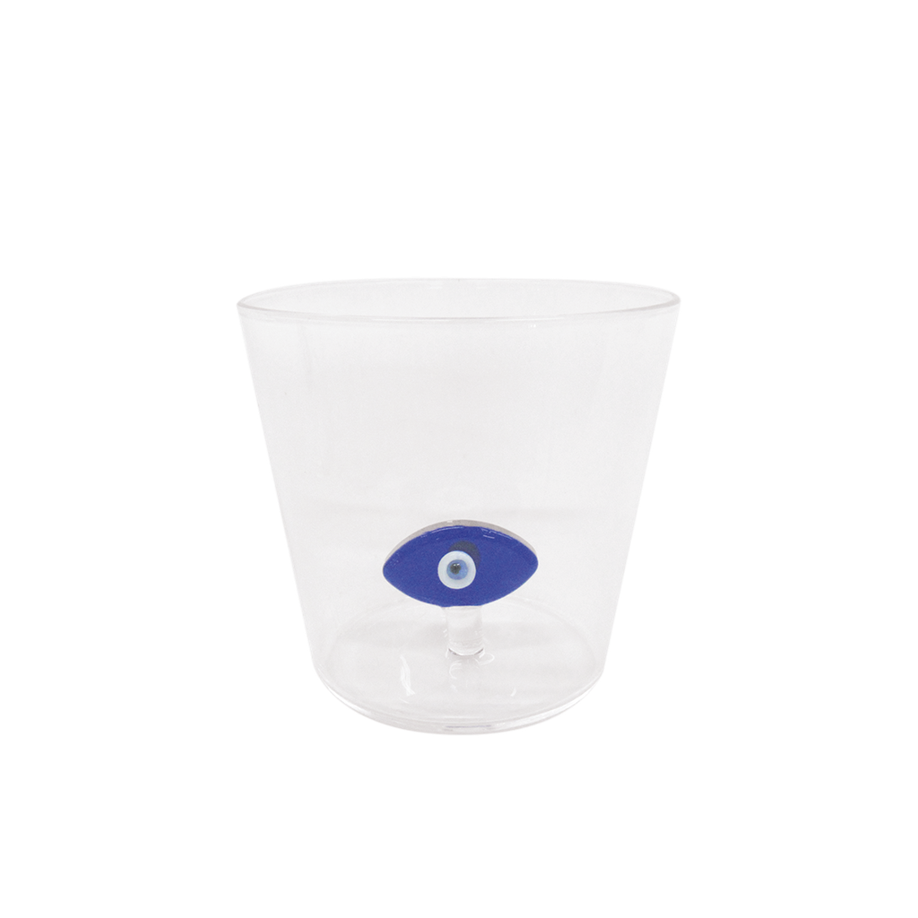 Set de 2 verres gobelets bleu by Opjet