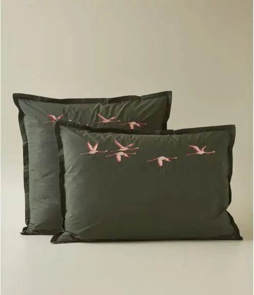 Set Housse de couette et Taies d'oreiller Voyageurs by Sylvie Thiriez