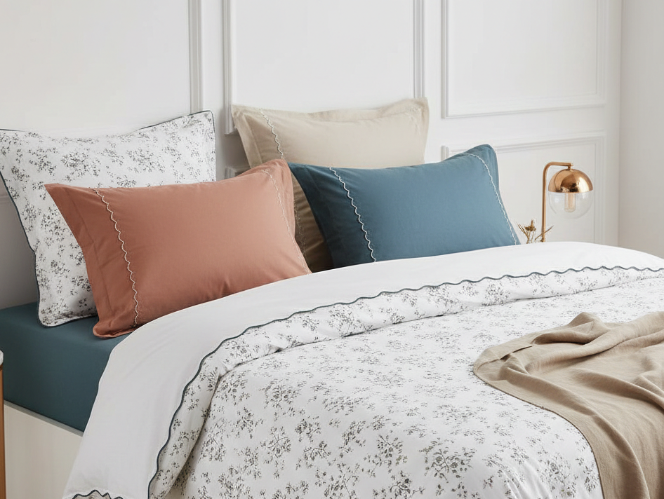 Version&Co Linge de lit 2026 : les grandes tendances pour une chambre digne d’un hôtel!