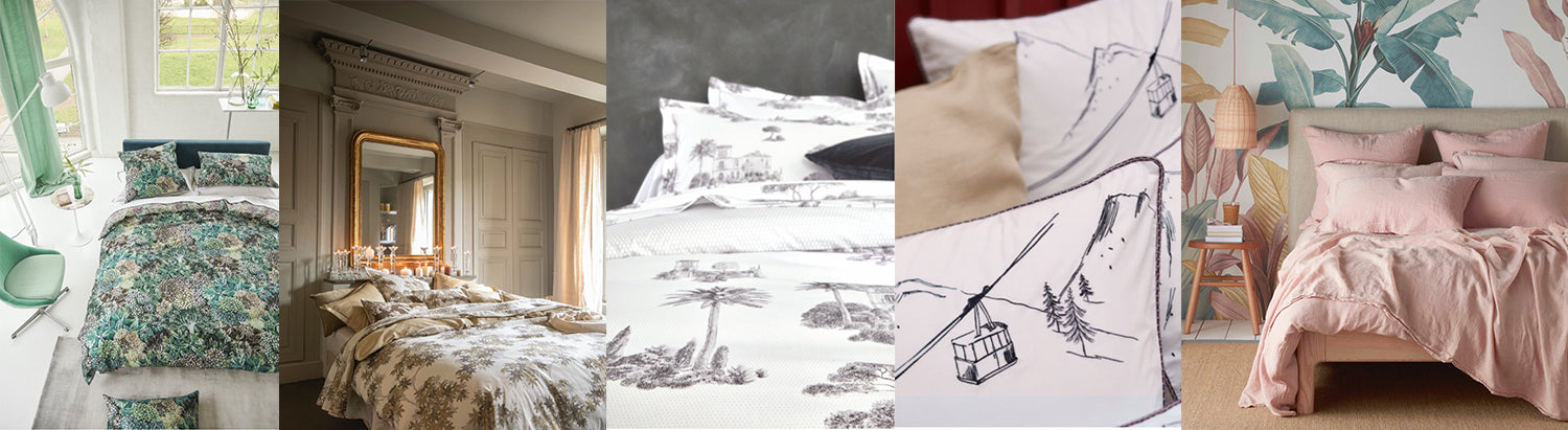 LINGE DE LIT : LES TENDANCES ET INSPIRATIONS POUR 2022
