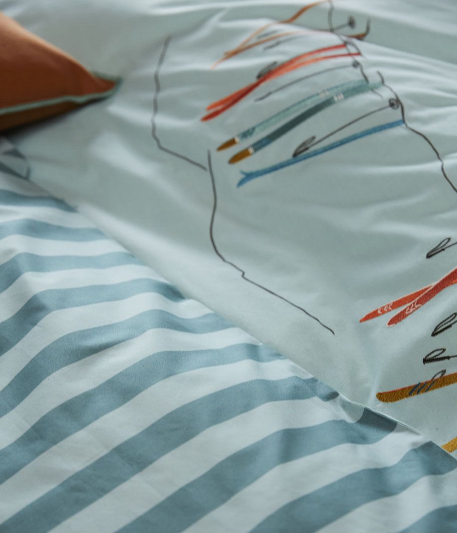 Set Housse de couette et Taies d'oreiller Passe Montagne