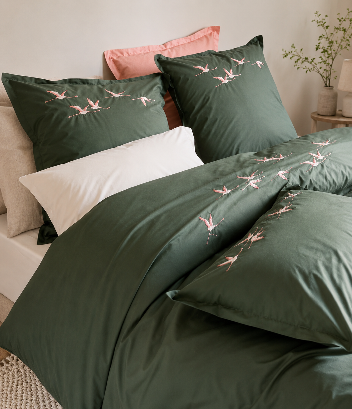 Set Housse de couette et Taies d'oreiller Voyageurs offre du printemps