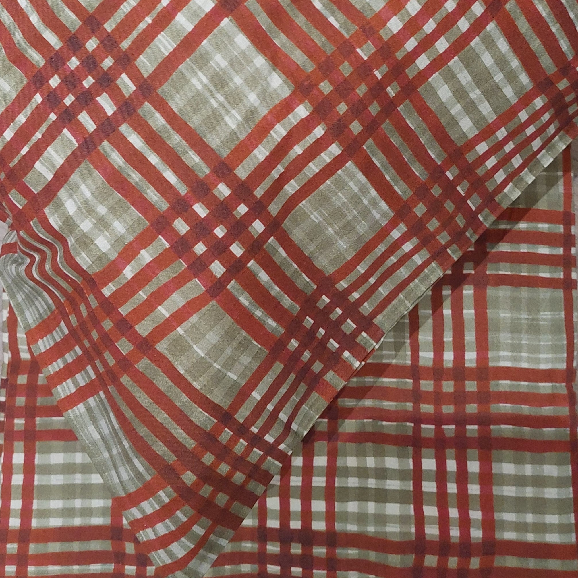 Housse de couette Tartan