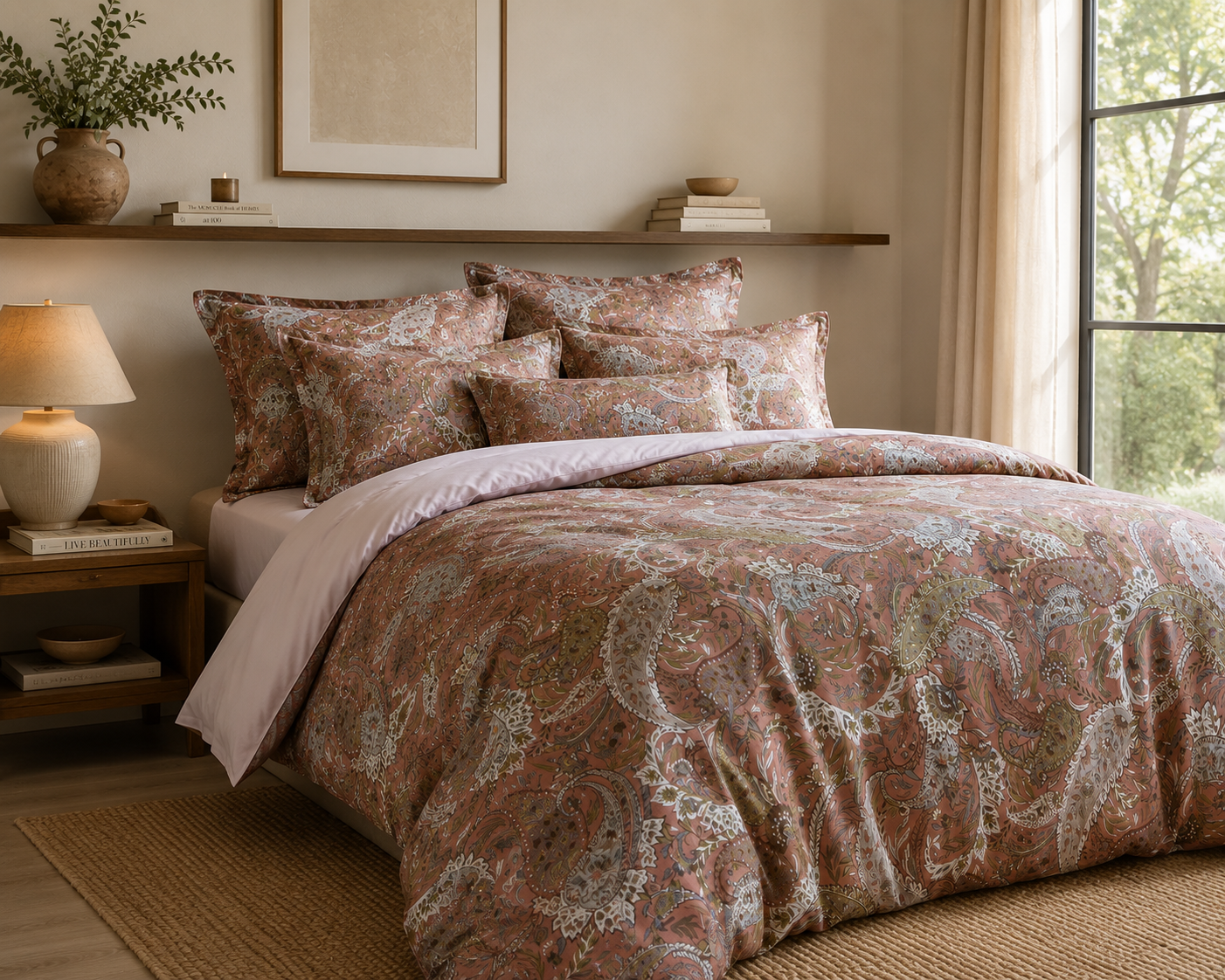 SET Housse de couette  et taies d'oreiller Zadig Turpault