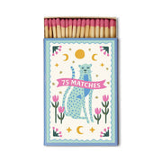 Allumettes Blue cheetah A Dopo Boîte de 75 pièces