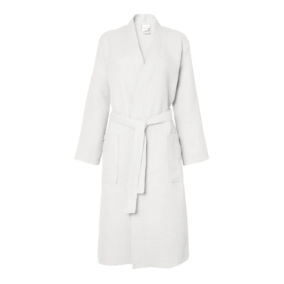 Kimono unisex honeycomb bathrobe "Biarritz"