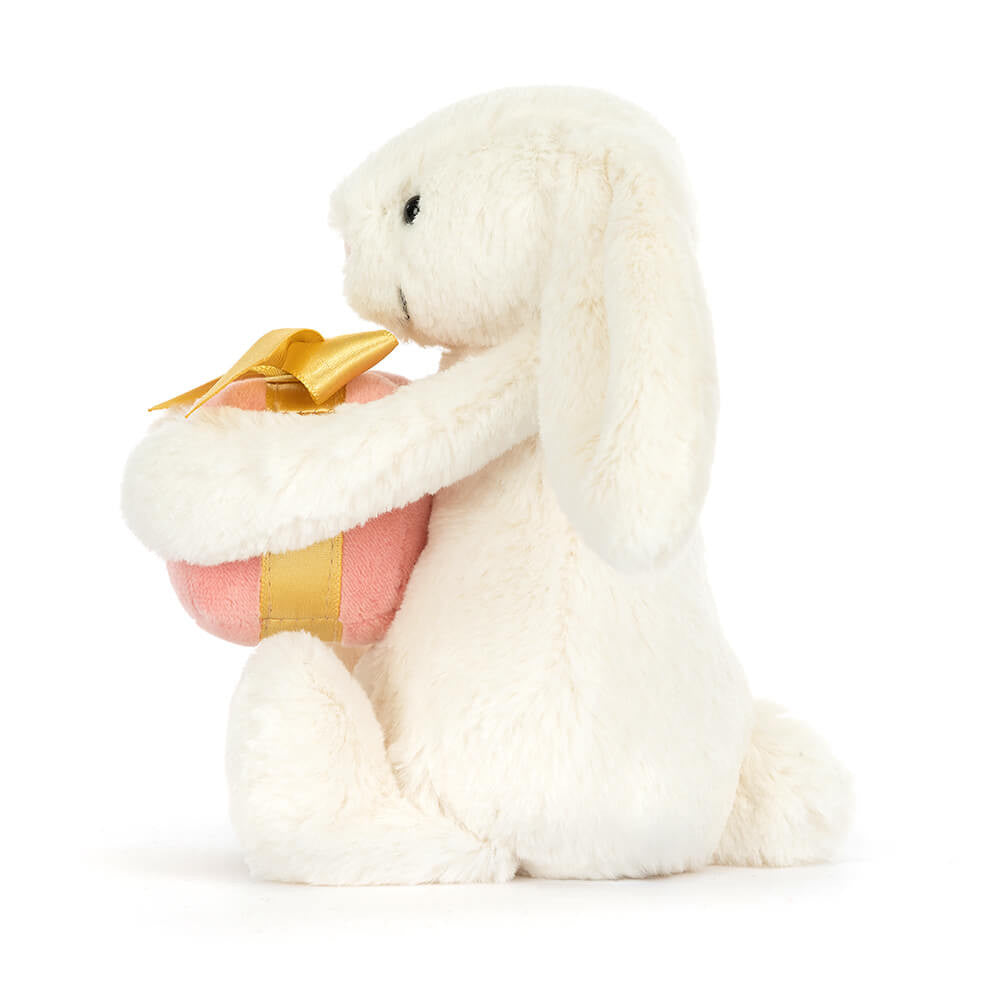 Bashful  Bunny with present Jellycat