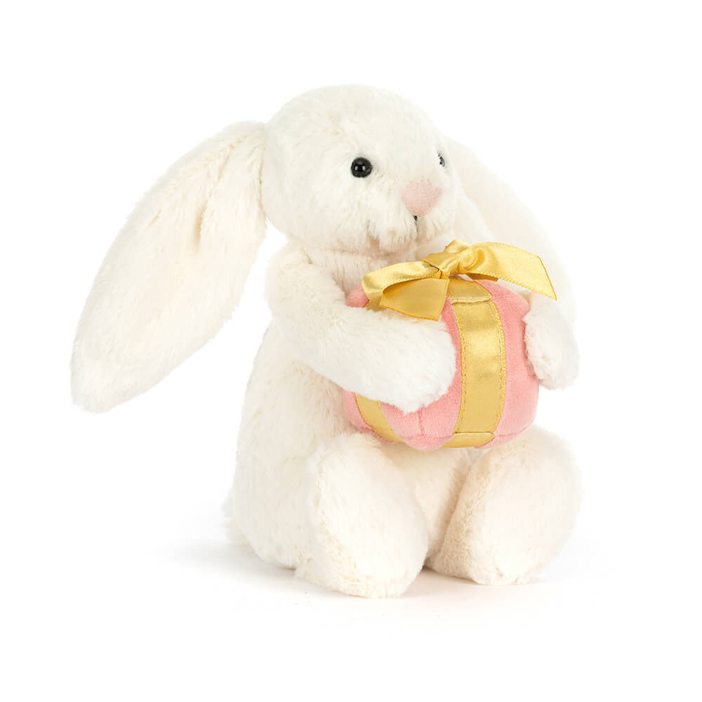 Bashful  Bunny with present Jellycat