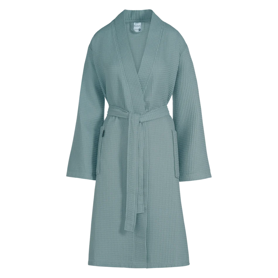 Kimono unisex honeycomb bathrobe "Biarritz"