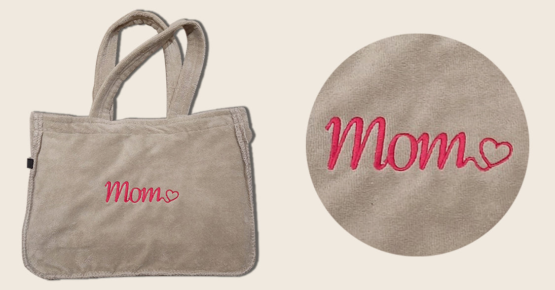 Sac Cabas velours St Tropez