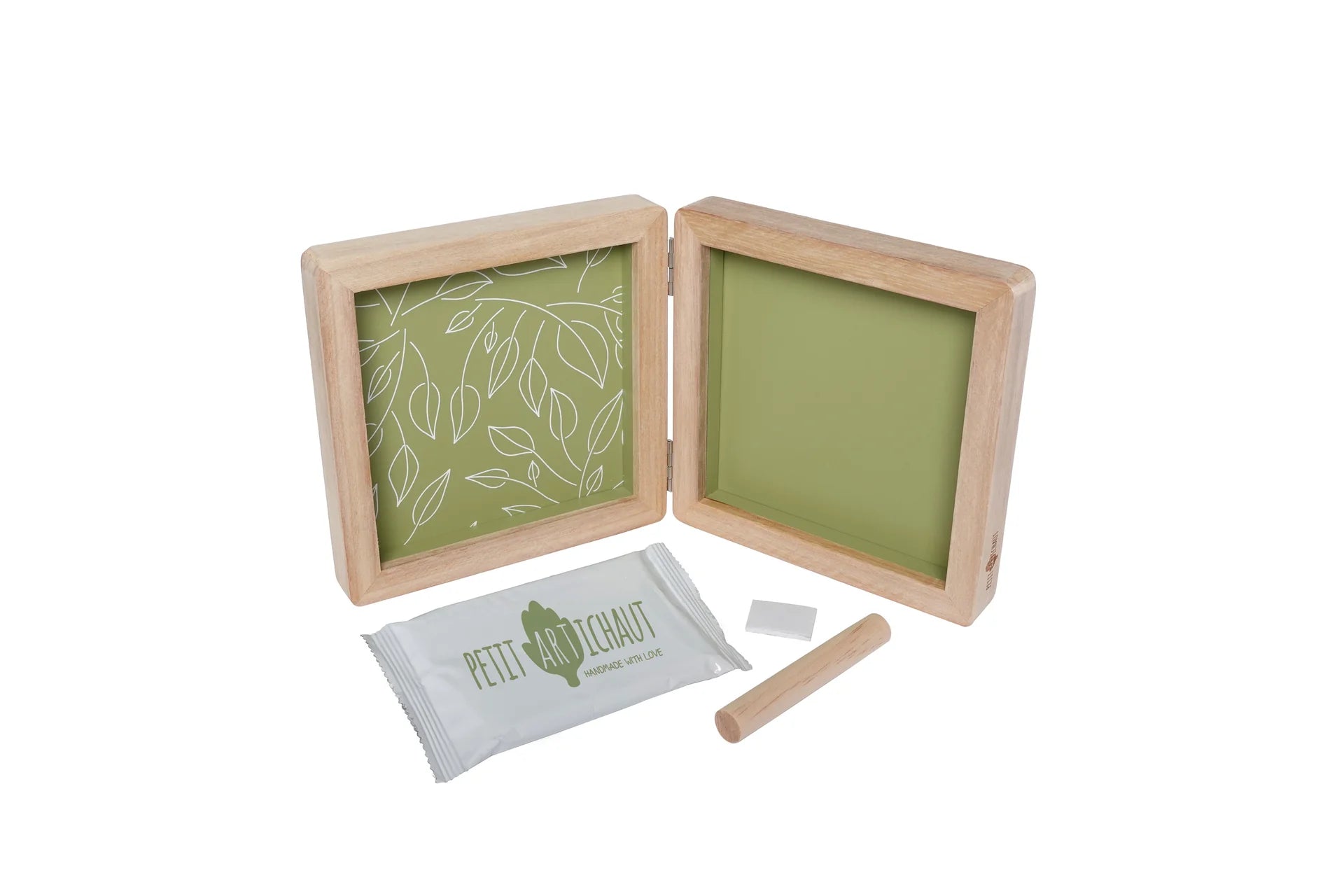 Cadre Double photo et empreinte