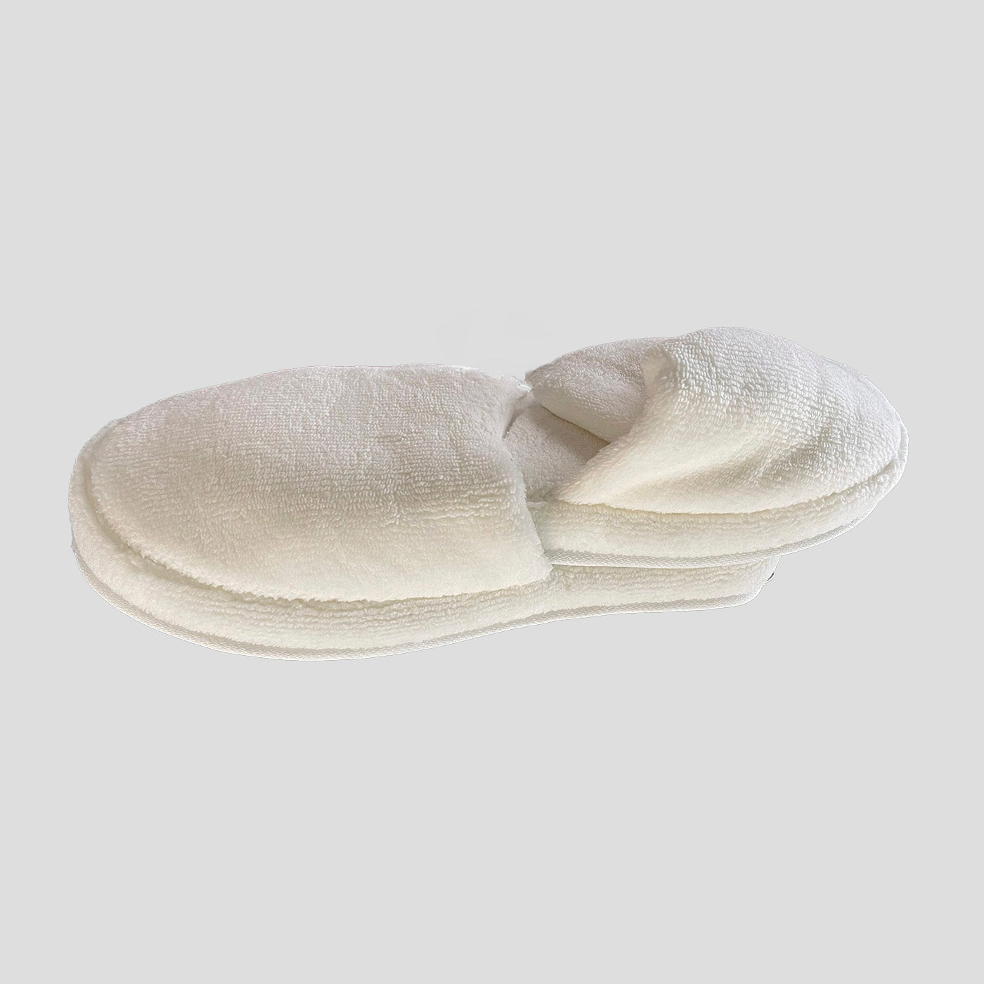 Pantoufles de bain velours et éponge