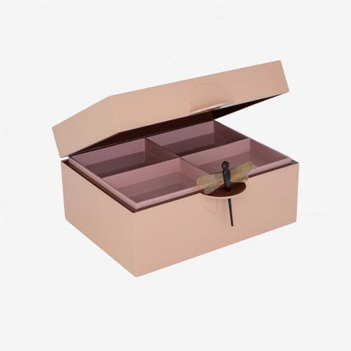 Boîte laquée Libellule