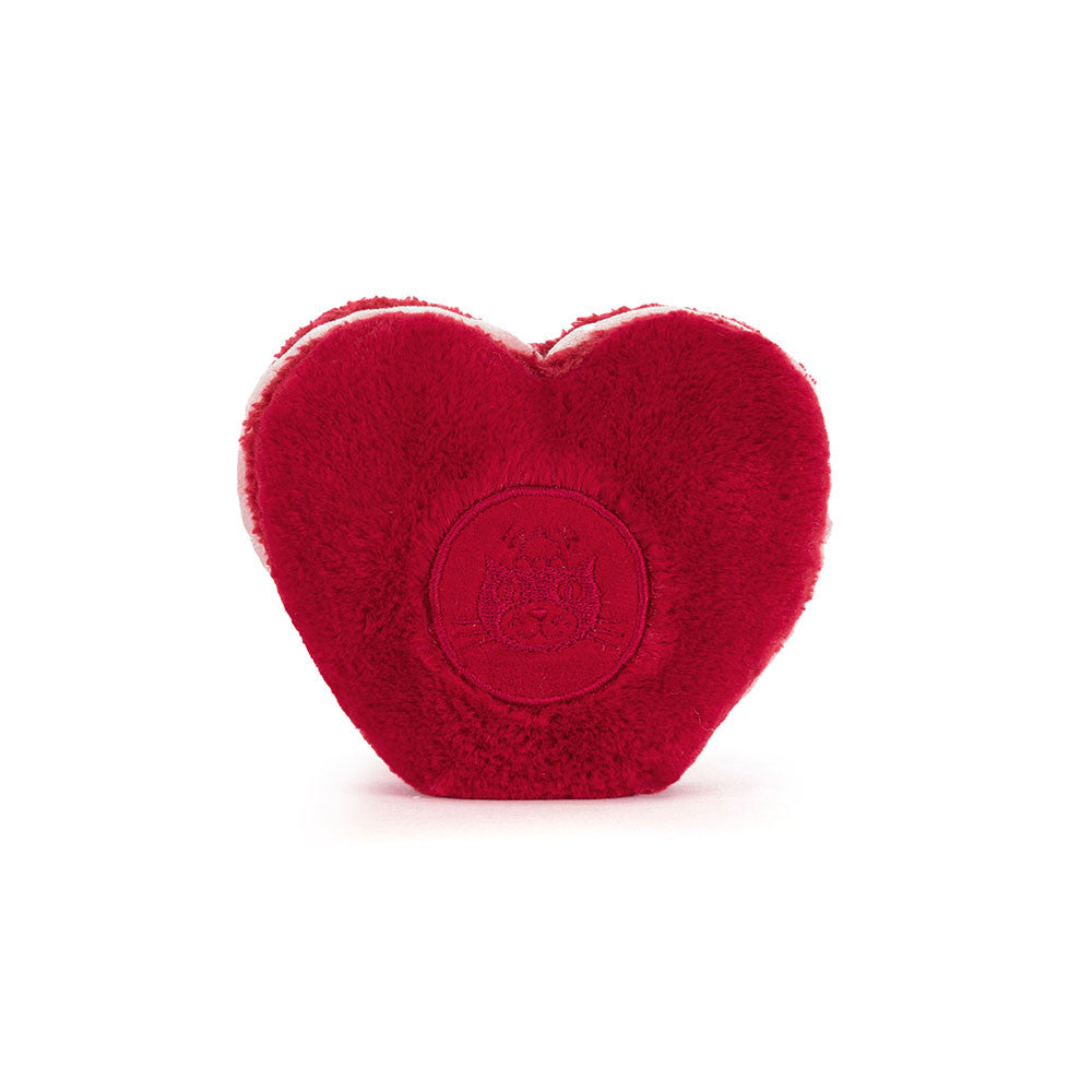 Amuseables Arlette Heart macaron Red by Jellycat