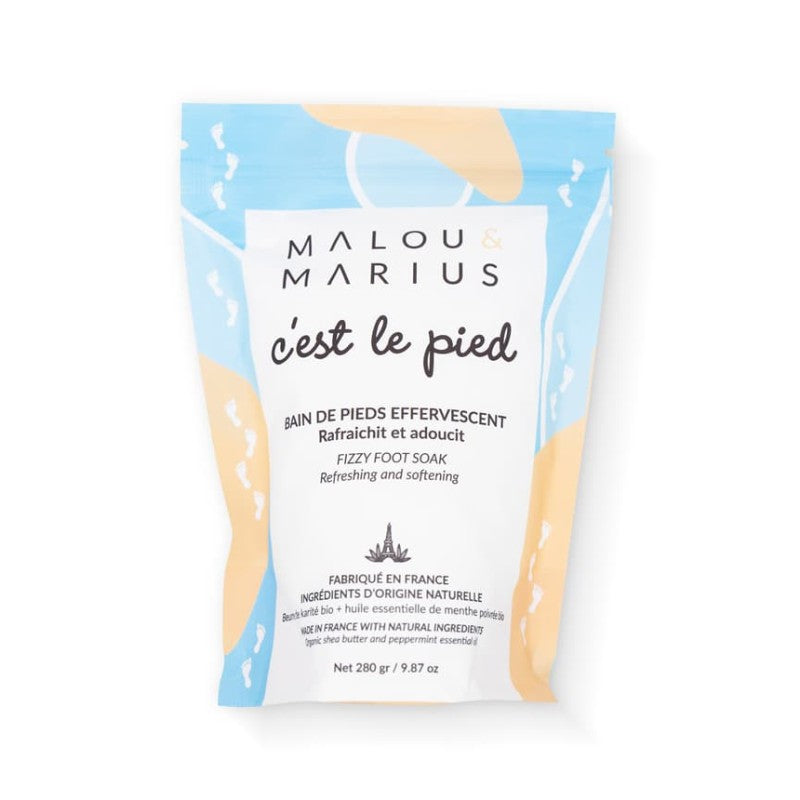 C'est le pied poudre effervescente pour bain de pied