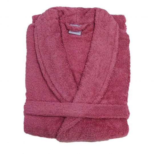 Organic cotton honeycomb kimono bathrobe