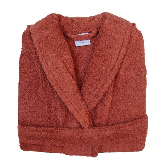 Organic cotton honeycomb kimono bathrobe
