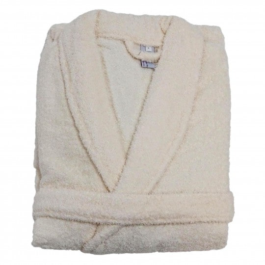 Organic cotton honeycomb kimono bathrobe