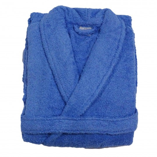 Organic cotton honeycomb kimono bathrobe