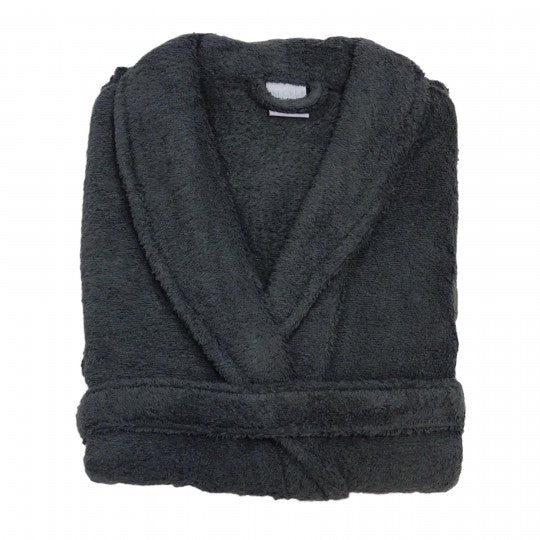 Organic cotton honeycomb kimono bathrobe