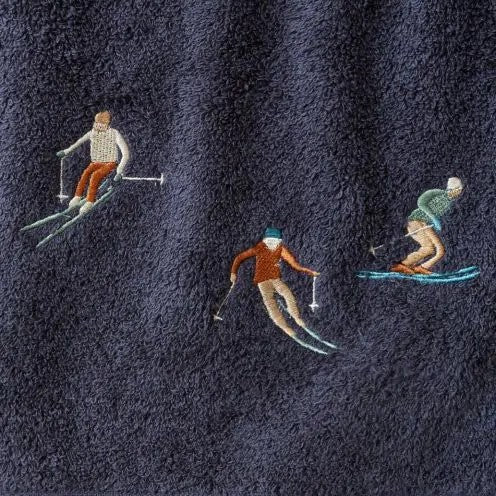 Set Linge de bain  Après Ski by Sylvie Thiriez