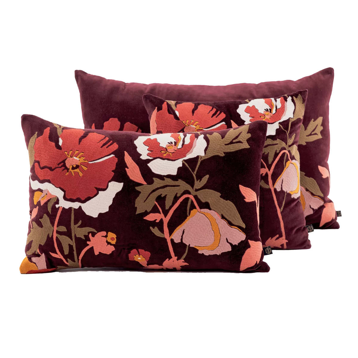 Coussin de décoration en velours BRISTOL by Haomy