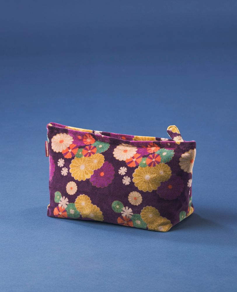 Grande Trousse de toilette en velours