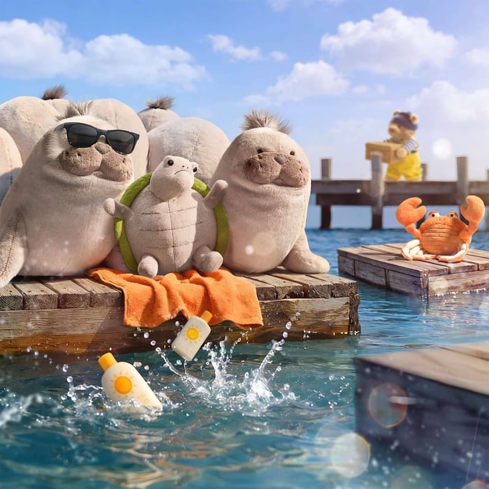 Roarwell Sea Lion by Jellycat