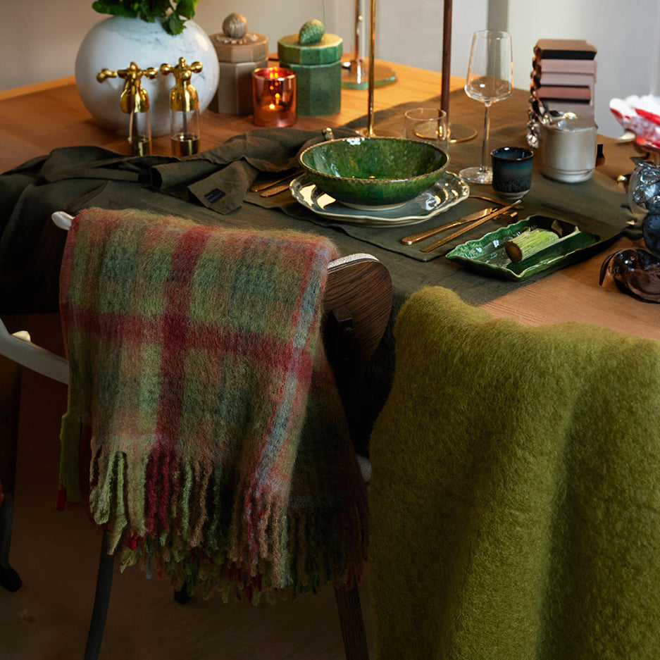 Plaid en Mohair