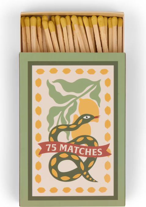 Allumettes Snake A Dopo Boîte de 75 pièces