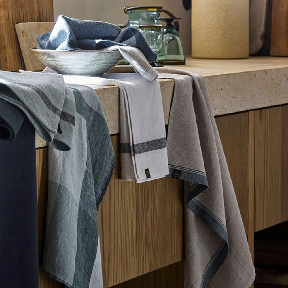 Torchons en lin lavé Santa Cruz by Haomy